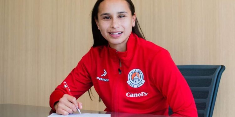 Viridiana Vázquez nueva jugadora del Atlético de San Luis