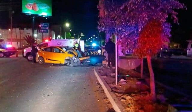 Fuerte choque en Av. Himalaya deja como saldo un muerto y tres heridos