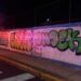 Policía detiene a joven por grafitear en pared de escuela en el Fracc. Esmeralda