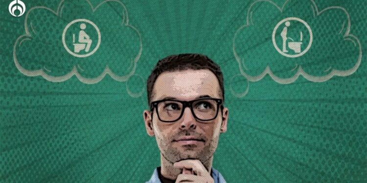 Hombres: ¿Es mejor orinar parado o sentado?