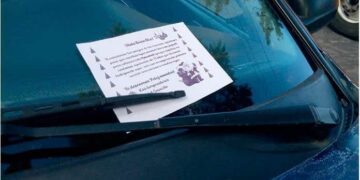 Limpiaparabrisas piden su navidad con conmovedor mensaje