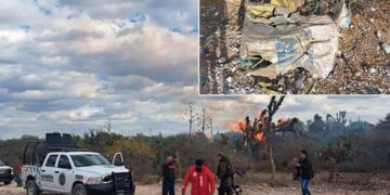 Se desploma avioneta; dos muertos