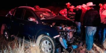 Un muerto en desigual choque