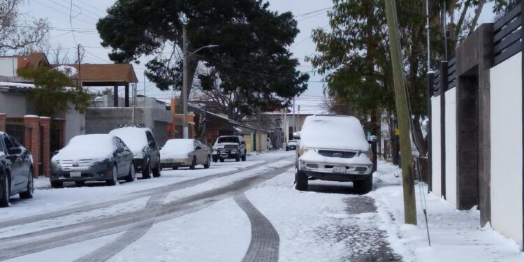 FOTOS: Frente frío no. 27 provoca nevadas en varias partes de Sonora