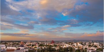 Miércoles parcialmente nublado en SLP