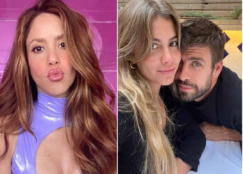 Así reaccionó Shakira a la foto de Piqué con su actual novia