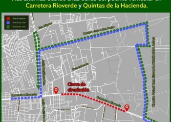 Anuncian cierre total de carretera a Rioverde a partir de este lunes 30 de enero, por la construcción del puente atirantado