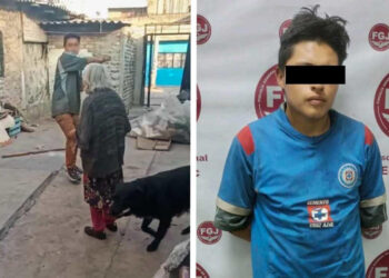 VIDEO: Detienen a sujeto por golpear salvajemente a su abuela con un tubo en Ecatepec