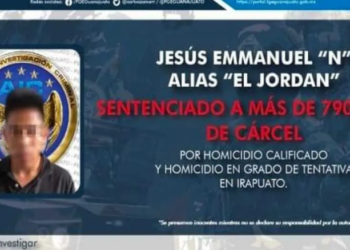 VIDEO: Dan casi 800 años de prisión a sujeto responsable de un tiroteo en un anexo de Guanajuato