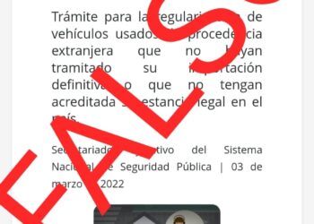 Alertan sobre trámites falsos para regularización de autos de procedencia extrajera