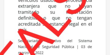 Alertan sobre trámites falsos para regularización de autos de procedencia extrajera