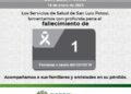 Una nueva defunción por Covid-19 en SLP