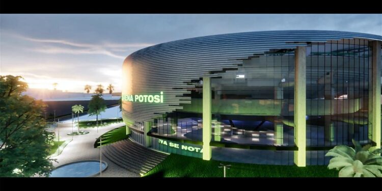 Ricardo Gallardo revela concepto arquitectónico de la Arena Potosí