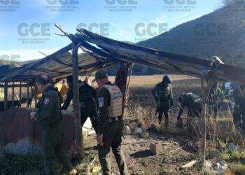 Ubican supuestos narco campamentos en Guadalcázar y Villa de Arista