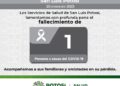 Otra defunción por Covid-19 en SLP