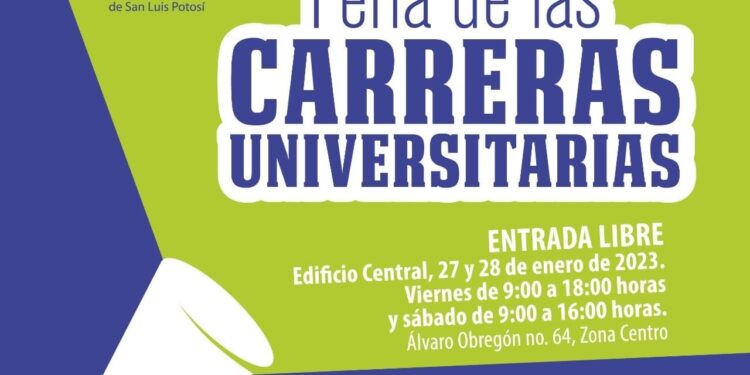 Se realizará la Feria de Carreras Universitarias de la UASLP