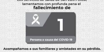 Nueva defunción por Covid-19 en SLP