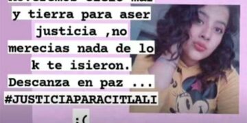 Presunto feminicida de Citlai ya fue detenido, aseguró Fiscalía