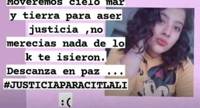Presunto feminicida de Citlai ya fue detenido, aseguró Fiscalía