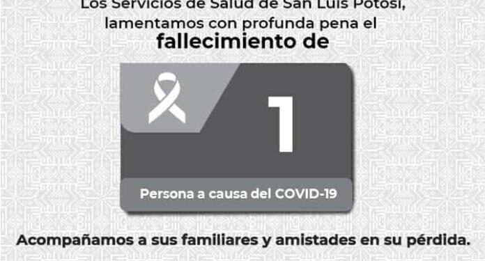 Fallece mujer de 57 años por covid en SLP