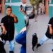 VIDEO| ¡Tú no, Medio Metro! Redes tunden al bailarín por patear a un perro