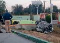 Madre e hija resultaron lesionadas tras volcar en la carretera a Zacatecas
