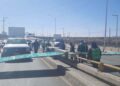 Fuertes vientos derriban pesada estructura en el Circuito Potosí