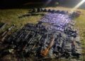 Localizan narcocampamento en Tamasopo y liberan a tres personas secuestradas