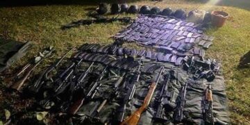 Localizan narcocampamento en Tamasopo y liberan a tres personas secuestradas