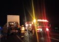 Rescatan a operador de tráiler; quedó prensado en la carretera SLP-Querétaro