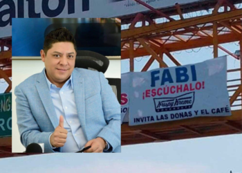 Fabi, escucha! Ricardo Gallardo se ofreció a pagar la boda de la pareja de la lona viral