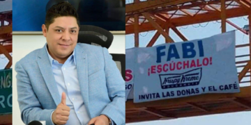 Fabi, escucha! Ricardo Gallardo se ofreció a pagar la boda de la pareja de la lona viral