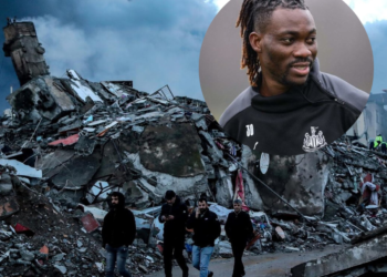 VIDEO: Rescatan a futbolista Christian Atsu de entre los escombros por sismo en Turquía