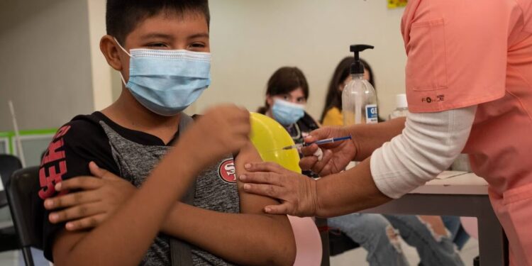Nueva jornada de vacunación contra el Covid-19 para niños y niñas