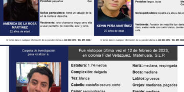 Localizan a los cuatro jóvenes desaparecidos en Matehuala