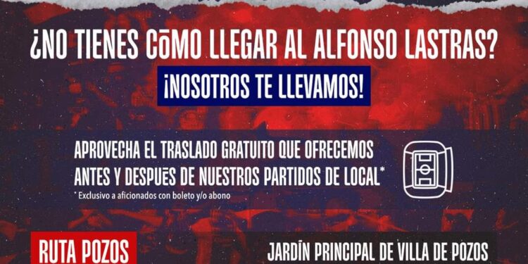 Habrá transporte gratuito para asistir al partido del Atlético hoy jueves