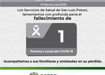 Fallece hombre de 65 años por Covid-19 en el estado