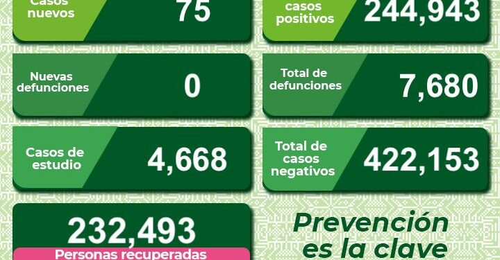 SLP se mantiene con más de 50 casos diarios de Covid-19