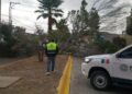 Protección Civil atiende reportes por fuertes vientos en SLP