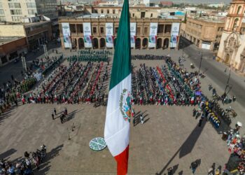 Bandera de México emblema de toda nuestra historia: Ricardo Gallardo
