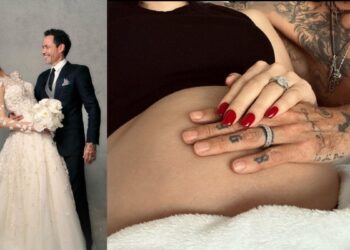 Nadia Ferrerira, esposa de Marc Anthony confirma su embarazo