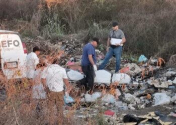 VIDEO| No fue un secuestro, sujetos arrojaron el cadáver de una joven en un basurero