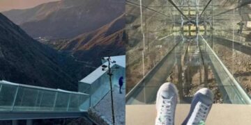 VIDEO: Así es la experiencia dentro del nuevo tobogán de cristal en Real de Catorce