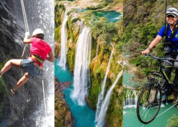 Tres cascadas para realizar aventuras extremas en la Huasteca Potosina