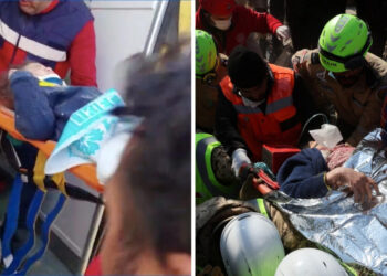 VIDEO:  2 niñas fueron rescatadas con vida en Turquía, tras 178 horas atrapadas entre los escombros