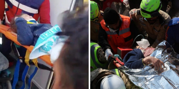 VIDEO:  2 niñas fueron rescatadas con vida en Turquía, tras 178 horas atrapadas entre los escombros
