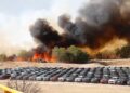 Más de 3 mil trabajadores evacuados y 10 hectáreas dañadas, el saldo de un incendio cerca de GM
