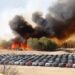 Más de 3 mil trabajadores evacuados y 10 hectáreas dañadas, el saldo de un incendio cerca de GM