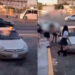 VIDEO: Alumnas de prepa de Culiacán apedrean auto de hombre que se hacía tocamientos