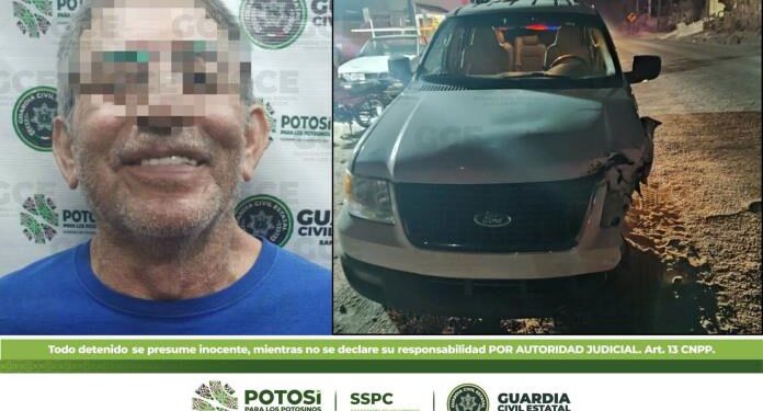 Arrestan a conductor por causar un choque en la carretera a Guadalajara